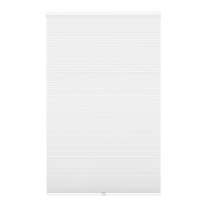 Toile alvéolaire blanche avec cantonière sans cordon